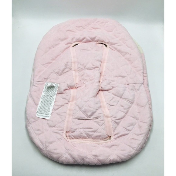 Eddie Bauer Goldbug Car Seat Stroller Sherpa Cover Pink Quilted - Picture 2 of 5